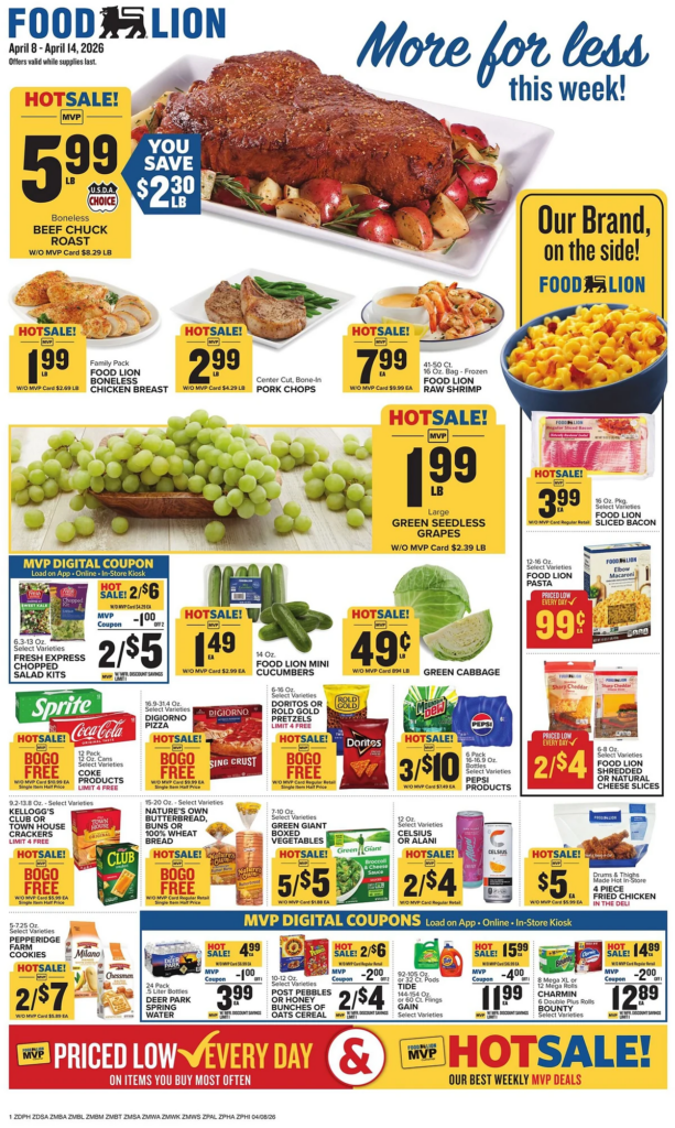 Week’s Food Lion Ad
