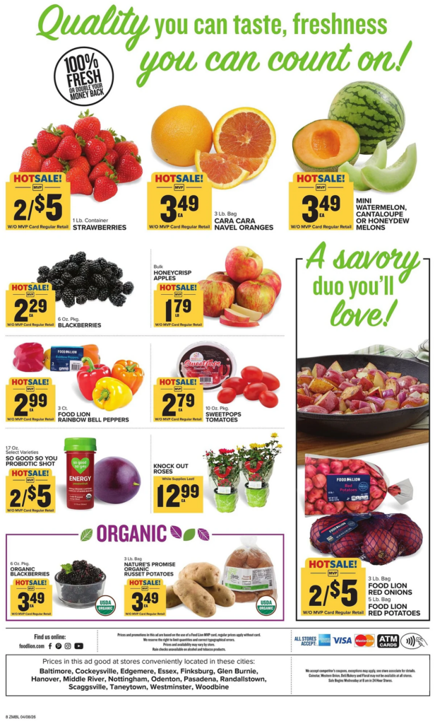 Food Lion Weekly Ad