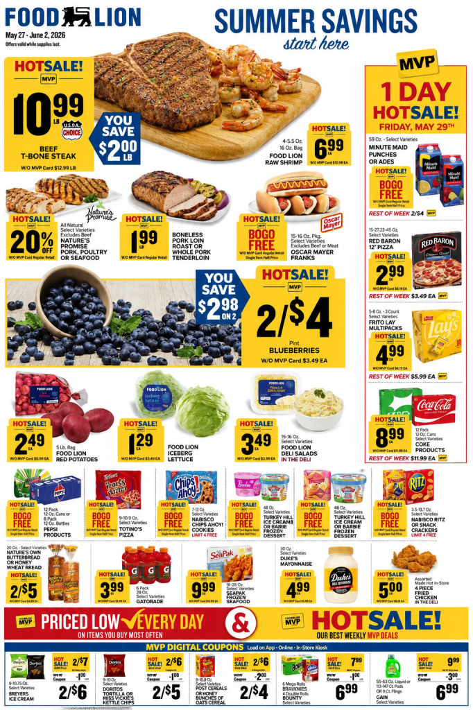 Week’s Food Lion Ad