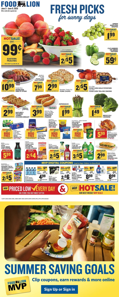 Week’s Food Lion Ad
