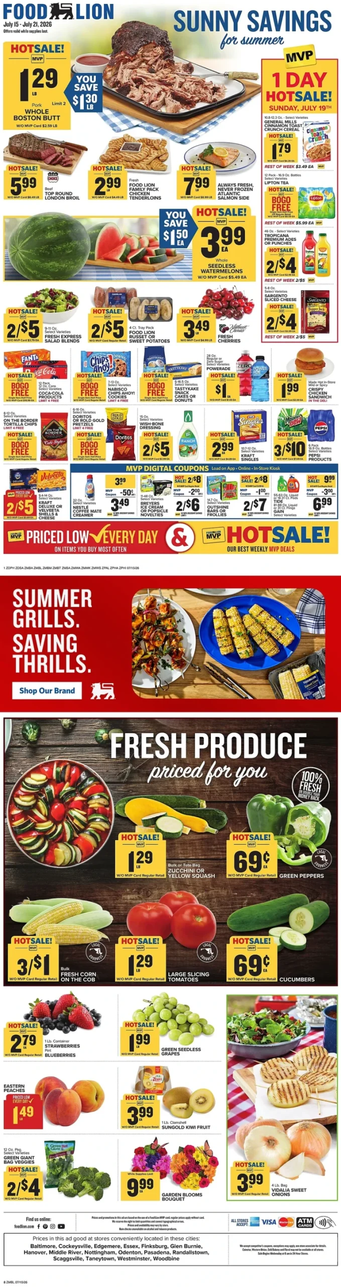This Week’s Food Lion Ad